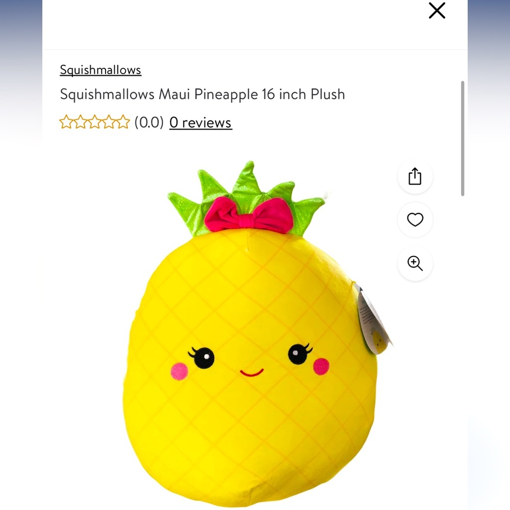 Squishmallows Maui Pineapple 16 inch Plush